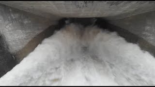 Hochwasser anfang August 2020 am Lechstaudamm  Notablass  4K [upl. by Aneras]