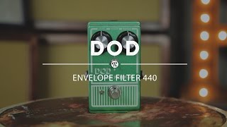 DOD Envelope Filter 440 Reissue  Reverb Demo Video [upl. by London421]