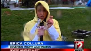 Erica Collura Weather Update on Parents Camping for School Spots [upl. by Syramad]