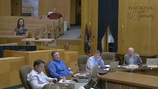 Board of Natrona County Commissioners Special Meeting  September 3 2024 [upl. by Kenneth]