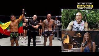 Brandon Vera amp Miesha Tate  ONEHome Fight Playback [upl. by Yedorb]