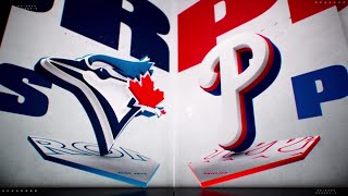 MLB THE SHOW 24  Blue Jays vs Phillies  Full Game  Xbox [upl. by Ennahoj639]