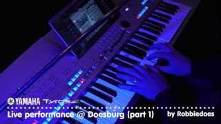 Tyros 4 Live optreden  Doesburg 2012 part 1 [upl. by Enwahs]