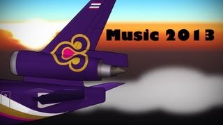 Thai Airways BoardingInflight music 2013 HD [upl. by Roselin]