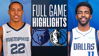 GRIZZLIES at MAVERICKS  FULL GAME HIGHLIGHTS  December 1 2023 [upl. by Lomasi]