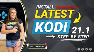 ⬇️ Install Kodi ⬇️ NEW amp Stable Release v211 Omega on Firestick amp Android [upl. by Lindemann963]