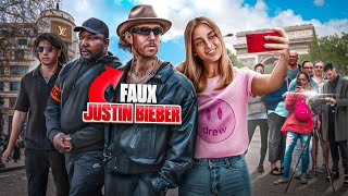 SE FAIRE PASSER POUR JUSTIN BIEBER À PARIS [upl. by Heyman479]