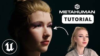 Create your own MetaHuman  Unreal Engine 5 tutorial [upl. by Sharon]