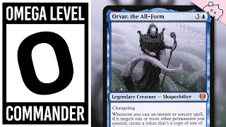 Omega Level Commander  Orvar the AllForm  Incredibly Powerful  Deck Tech  EDH  MTG [upl. by Jeb]