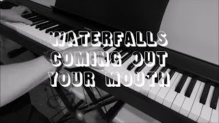 Glass Animals  Waterfalls Coming Out Your Mouth piano cover Sheet music [upl. by Egon]