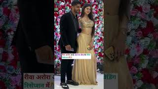 Riva arora Arrived at Adnaans wedding reception dailyviral rivaarora adnaanshaikh [upl. by Yzzik]