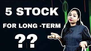 5 stock for long term portfolio    best share for long term at buying price [upl. by Pilloff873]