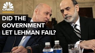 Did The Government Let Lehman Brothers Fail  Crisis On Wall Street [upl. by Juback985]