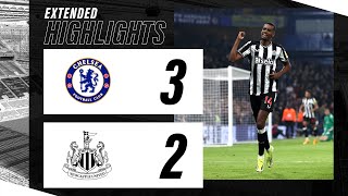 Chelsea 3 Newcastle United 2  EXTENDED Premier League Highlights [upl. by Emlynn]