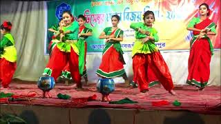 Baje re Baje re baje Bangladesher Dhol  বাজে রে বাজে রে বাজে বাংলাদেশের ঢোল  Dance [upl. by Aig602]