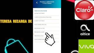 como poner una RECARGA de claro a tu celular desde app Banco popular [upl. by Anatnas]