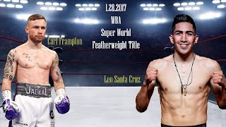 Full Fight Frampton vs Santa Cruz 2 RBT 9 16 20 [upl. by Glennon]