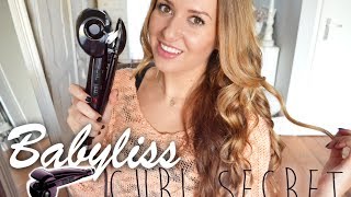 Babyliss Curl Secret review  tutorial [upl. by Alodie778]