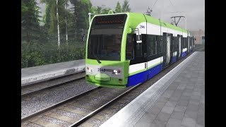 Croydon Roblox  TR3 from Mitcham Junction to Addiscombe in a CR4000 [upl. by Katharina]