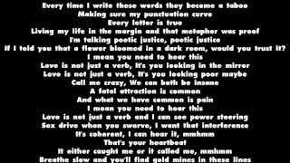 Kendrick Lamar Ft Drake  Poetic Justice  Lyrics [upl. by Repinuj2]