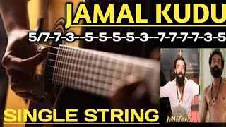 jamal kudu single string lessonabrars entry song guitar lesaonjamal kudu guitar lesson [upl. by Peonir]