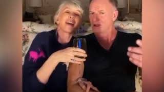 Trudie Styler and Sting “Quando quando quandoquot [upl. by Adnovaj]