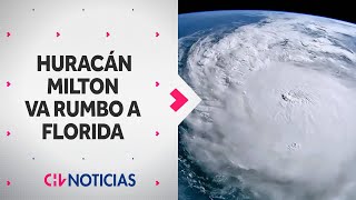 Huracán Milton se fortalece y amenaza con devastar la costa de Florida Pasó a categoría 5 [upl. by Miles]