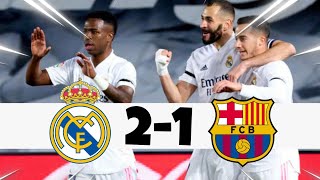 🇪🇸 Le Real REMPORTE le Clasico Real Madrid 21 Barcelone Résumé amp Débrief [upl. by Gisela]