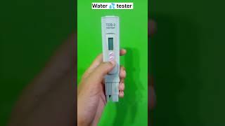 How to Check water Quality  TDs meter3 water 💦 tester  water test in home  How to use tds meter [upl. by Rosenblum]