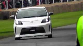 Supercharged Toyota IQ driveby [upl. by Nnaillek]