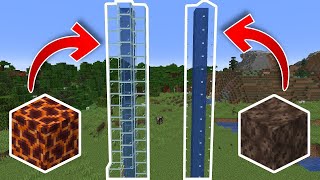 👉Minecraft 119 Como hacer un ASCENSOR de AGUA🌊 FACIL Y RAPIDO [upl. by Bogosian]