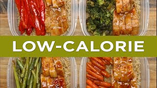 Low Calorie Meal Prep Bowls [upl. by Nawram]