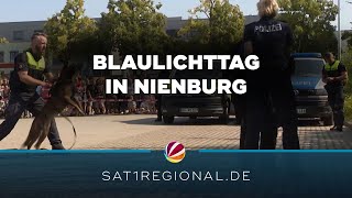 Blaulichttag in Nienburg Polizei gibt Einblick in Berufsalltag [upl. by Sheaff]