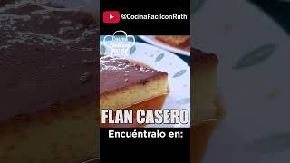 FLAN CASERO ¡¡Fácil y económico [upl. by Leahsim332]