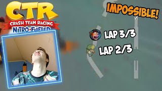 Can you LAP the OXIDE time trail ghost  Crash Team Racing Nitro Fueled [upl. by Ayirp]