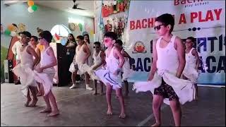 Lungi Dance🕺 Program in bachpan play🎒📚 school bhabua Chakbandi road [upl. by Akeme]