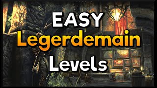 How To Level Up Legerdemain Easily  Elsweyr [upl. by Dnalyk515]