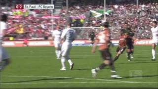 FC Sankt Pauli vs Bayern München 1 8 Highlights 070511mp4 [upl. by Owena]