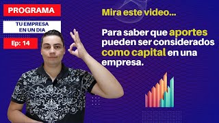 Como Funciona El Aporte de Capital de una EMPRESA ✅ EP 14 PROGRAMA Paso A Paso [upl. by Seiden]