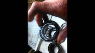 YFZ450 carrier bearing replacement [upl. by Jedthus]