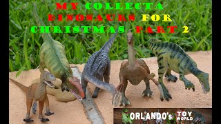 COLLECTA DINOSAURS for Christmas  Part 2 [upl. by Enerol313]