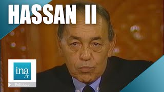 Hassan II du Maroc invité de quotLHeure de Véritéquot  Archive INA [upl. by Ahseyd]