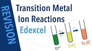 Reactions of Transition Metal Elements and Colour Changes for Edexcel REVISION Alevel Chemistry [upl. by Cooley]