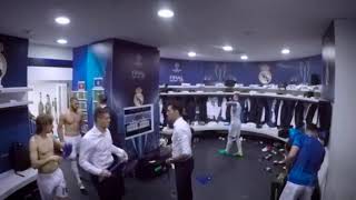 Real Madrid dressing room before Champions League Final Vs Atletico Madrid in 2016 [upl. by Hermione800]