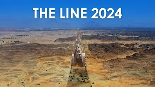 THE LINE Construction Update  2024 [upl. by Irod]