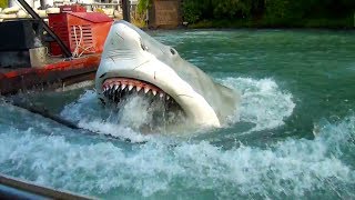 Last Ride Ever on Jaws at Universal Studios Orlando For TPR [upl. by Harald]