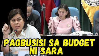 Pag Busisi sa Budget ni Sara [upl. by Cherian]