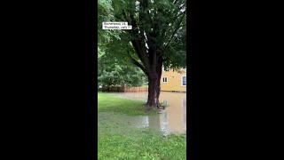 Flooding in Richmond Vermont [upl. by Atsed643]