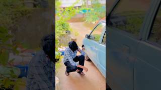 Car തട്ടി full scratch വീണുപോയി guys 🥵🥵How to remove car scratchshortstranding realorfake [upl. by Law]