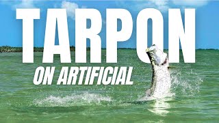 Florida Keys Tarpon Fishing with Artificial Lures [upl. by Lienahs200]